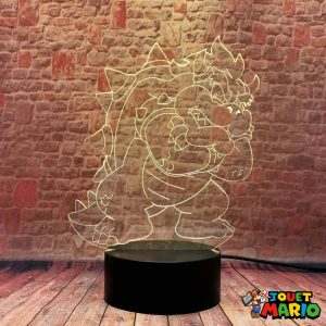 Lampe 3d Mario Bowser